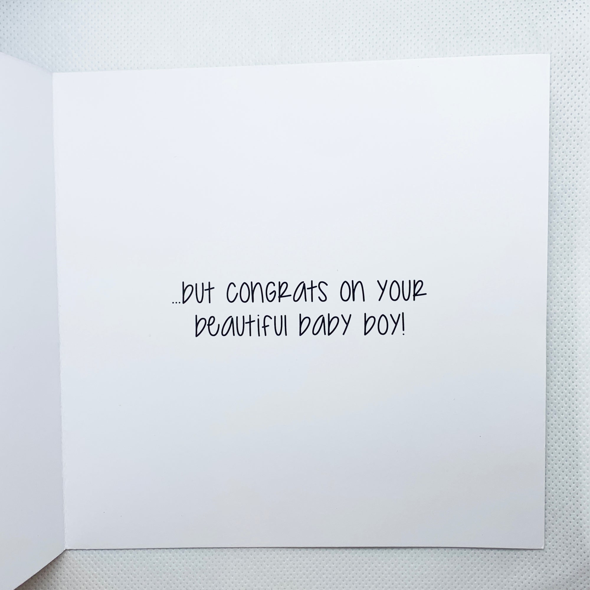 'My Sympathy on the Loss of Your Freedom - Boy' Greeting Cards Sarki Cards 