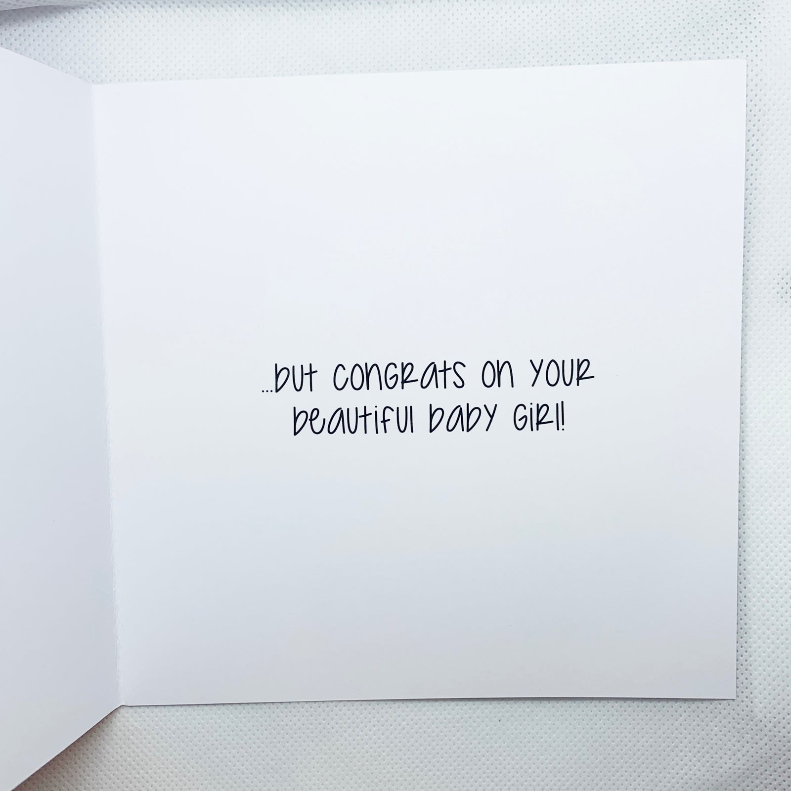 'My Sympathy on the Loss of Your Freedom - Girl' Greeting Cards Sarki Cards 