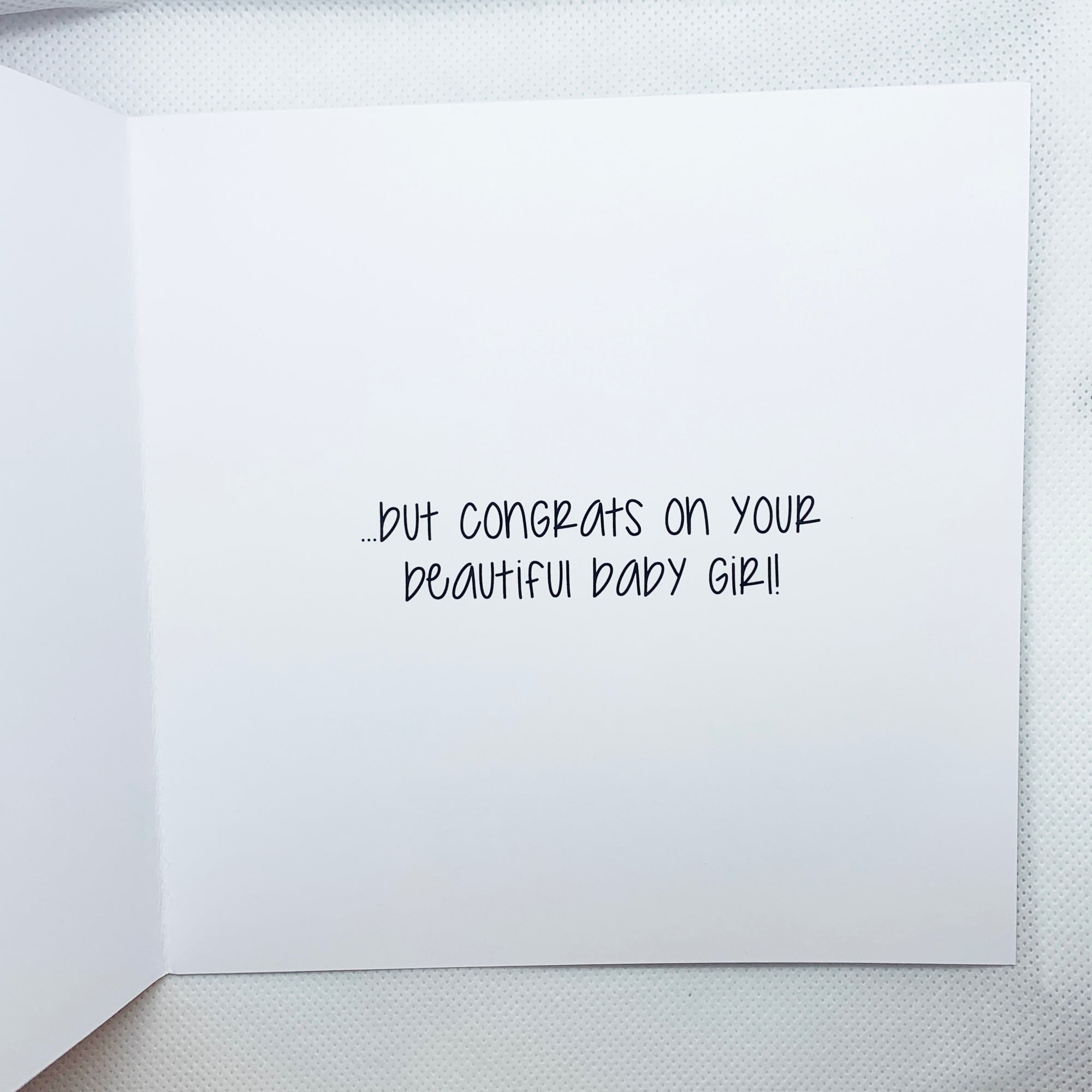 'My Sympathy on the Loss of Your Freedom - Girl' Greeting Cards Sarki Cards 