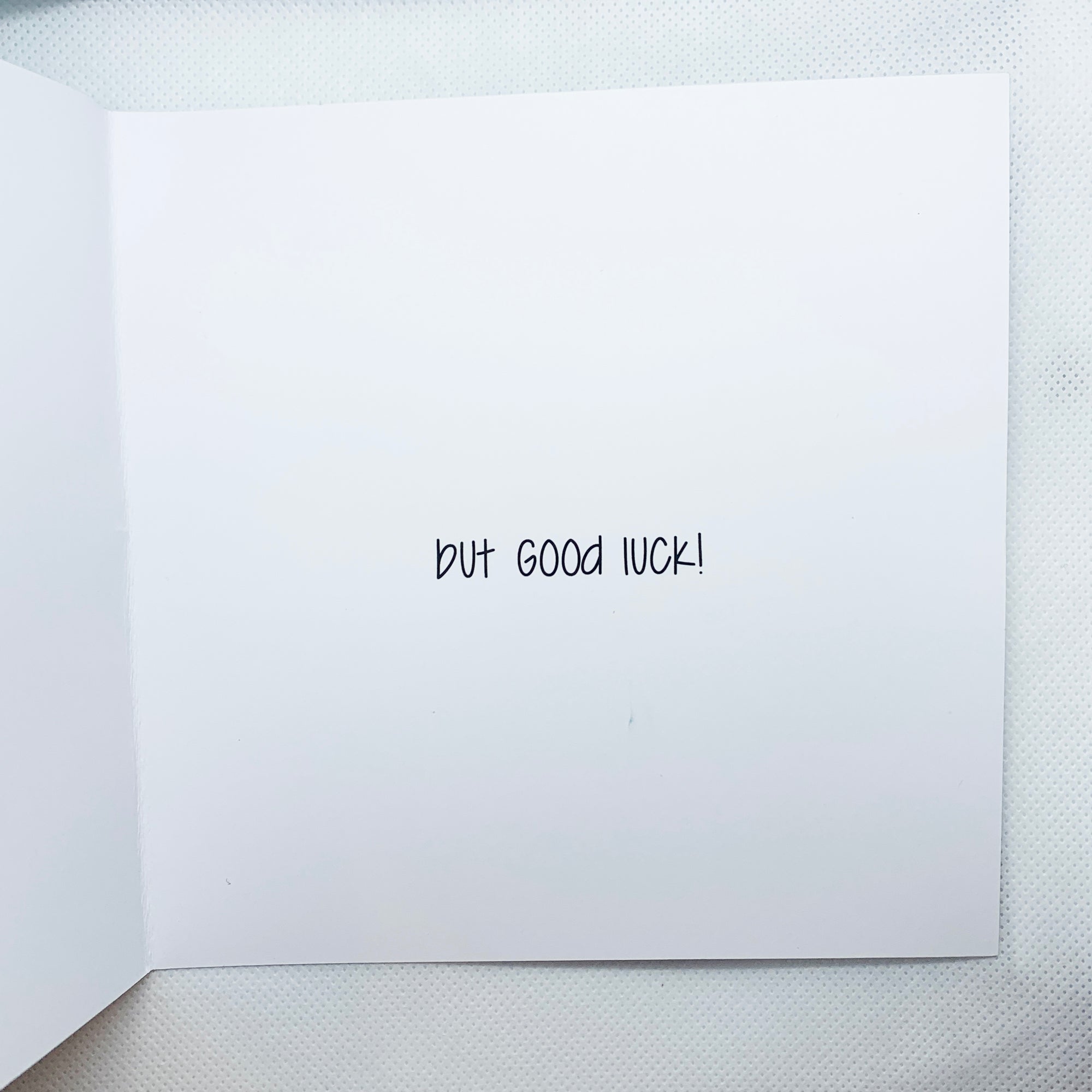 '(Not) Sorry You're Leaving' Greeting Cards Sarki Cards 