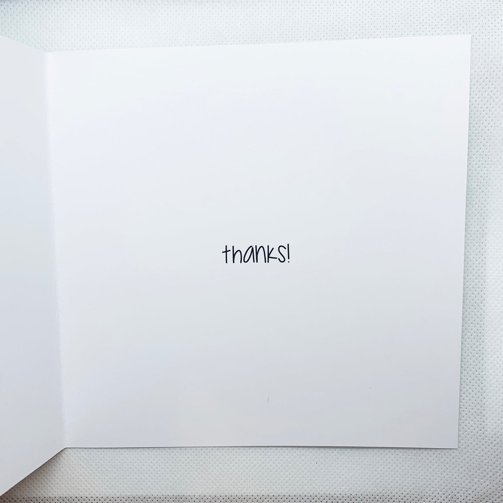 'Suppose I Should Say Thanks' Greeting Cards Sarki Cards 