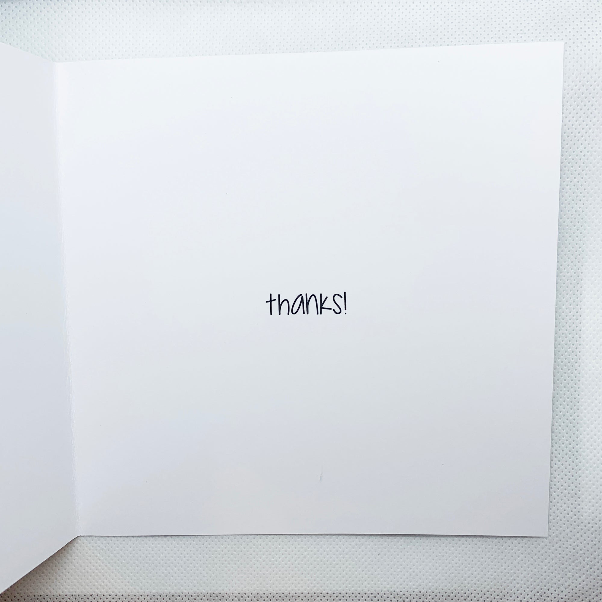 'Suppose I Should Say Thanks' Greeting Cards Sarki Cards 