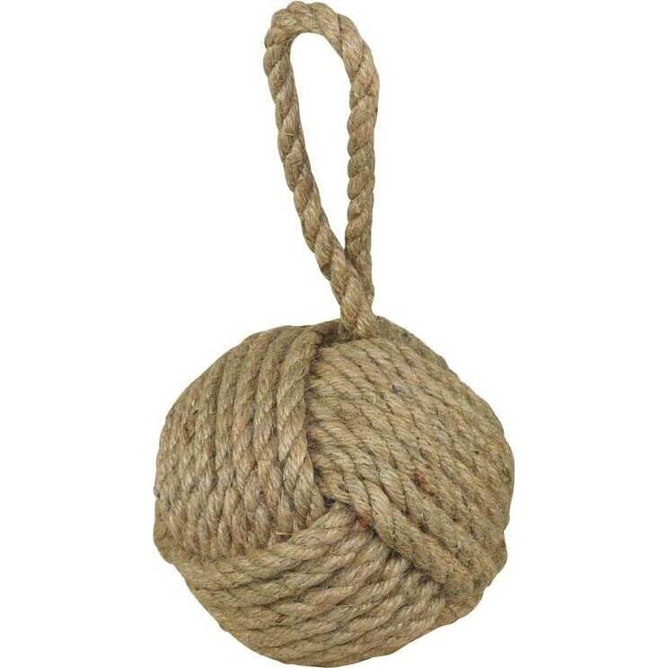 Rope Ball Natural Doorstop