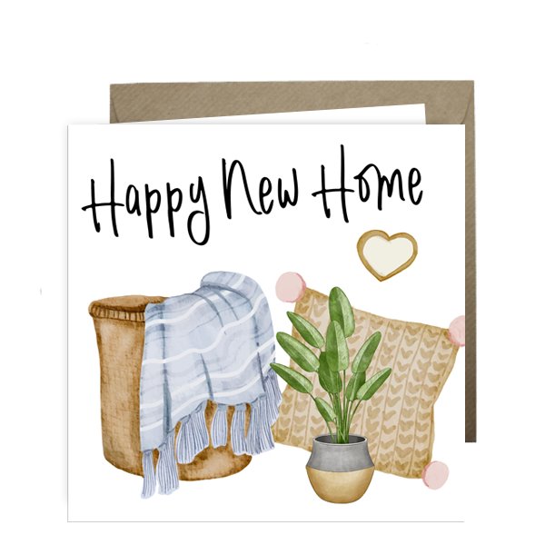 Wholesale - Happy New Home Greeting Cards Chasing Cards 