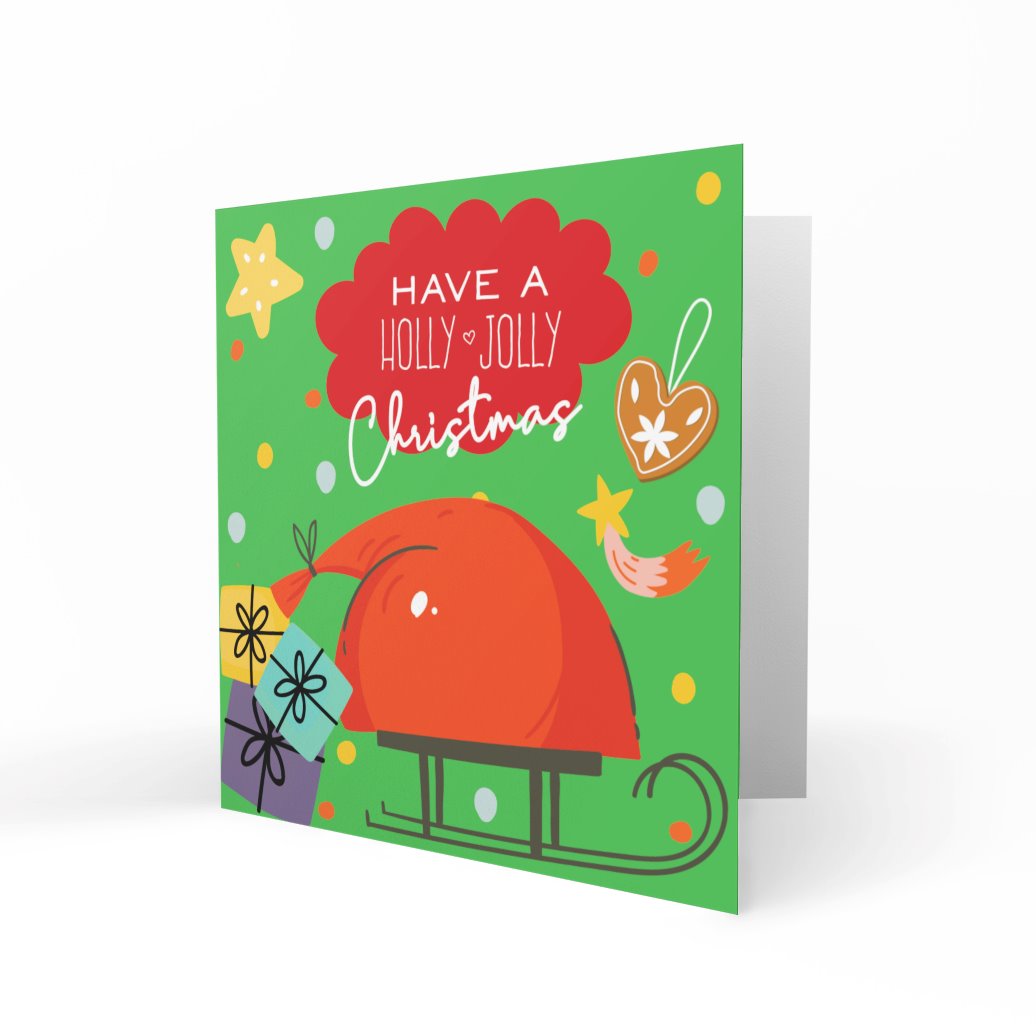 'Christmas Gifts' Greeting Cards Chasing Cards 