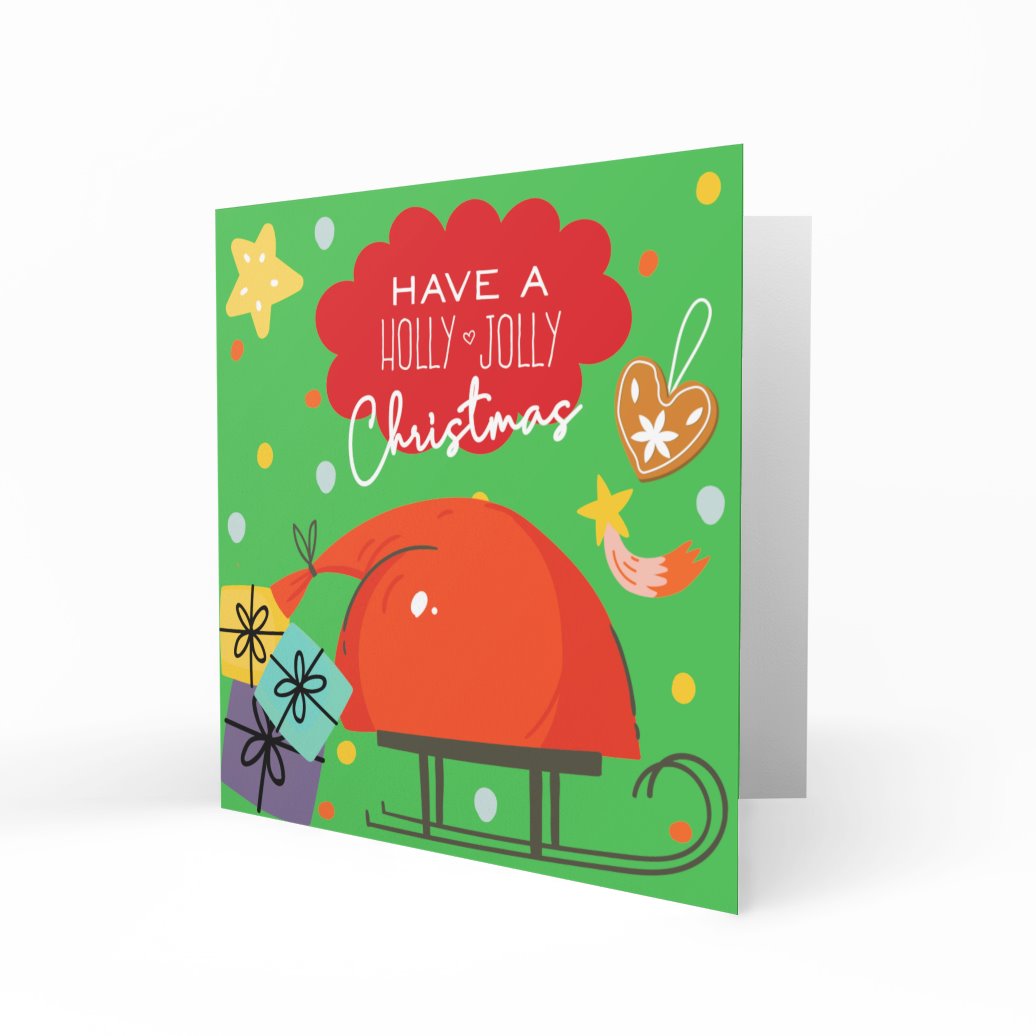 Wholesale - Christmas Gifts Greeting Cards Chasing Cards 