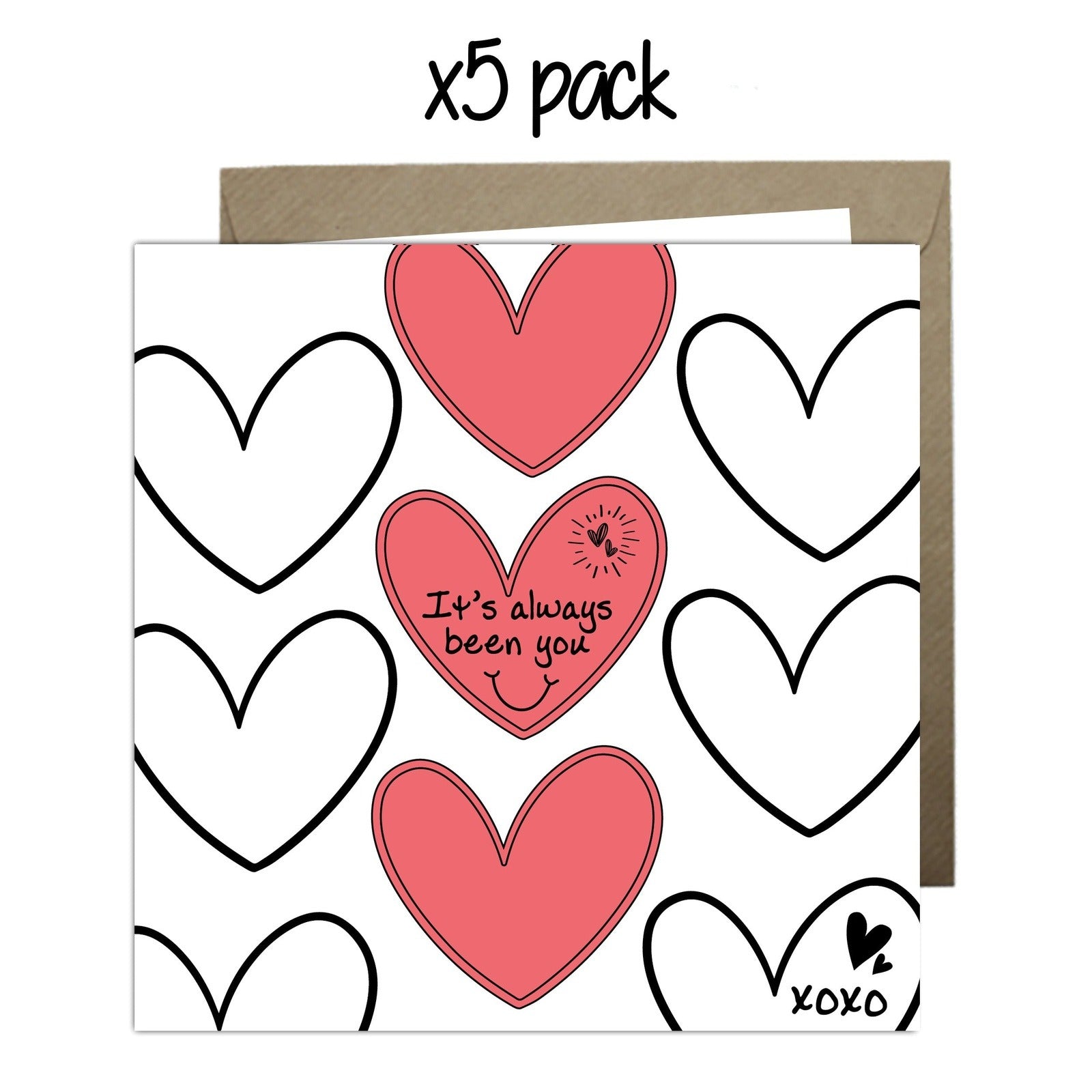 Wholesale - 'It's Always Been You' Greeting Cards Chasing Cards 