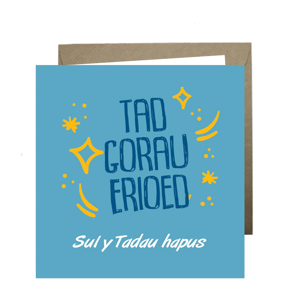 Tad gorau Erioed - Best Dad Ever Greeting Cards Chasing Cards 