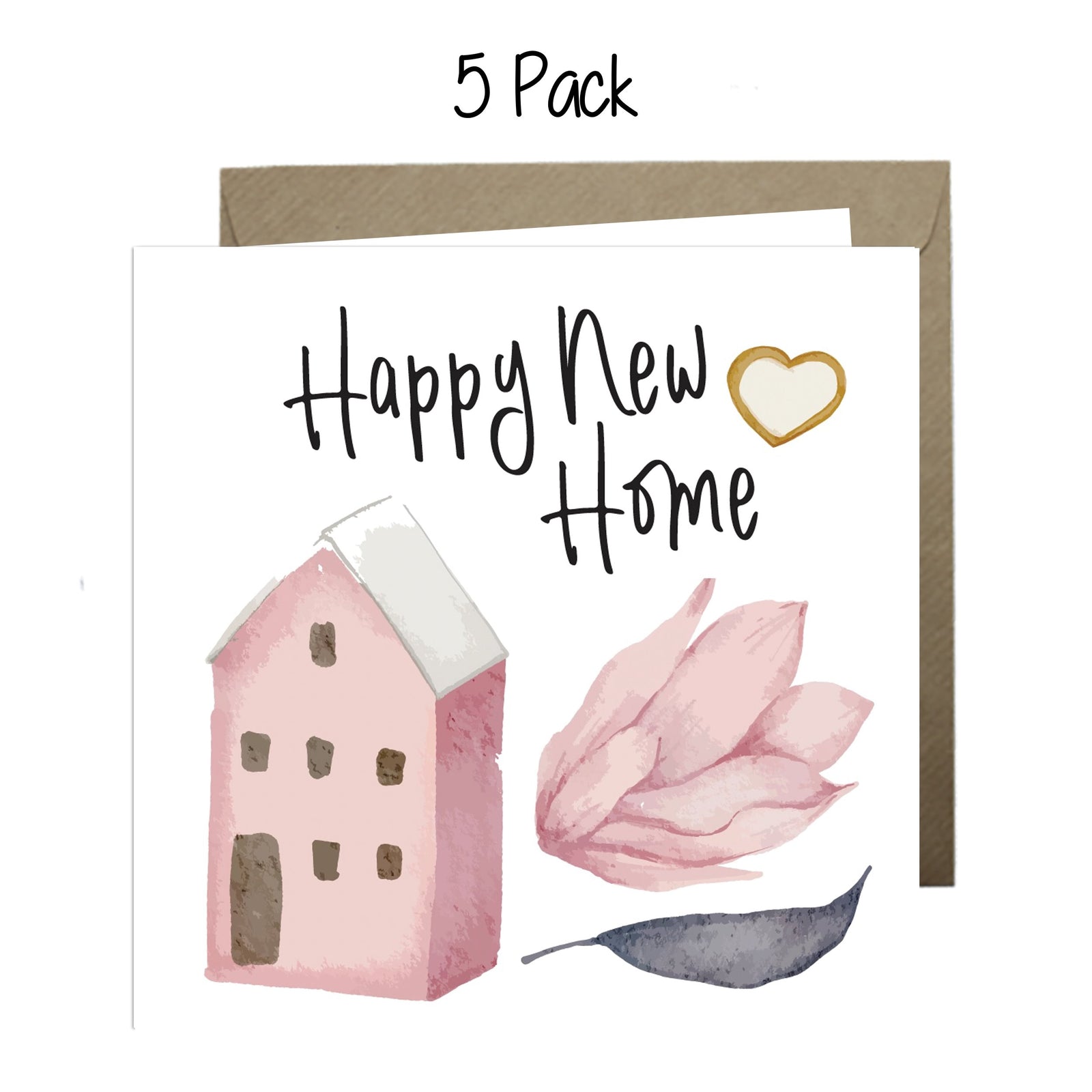 Wholesale - Happy New Home Greeting Cards Chasing Cards 