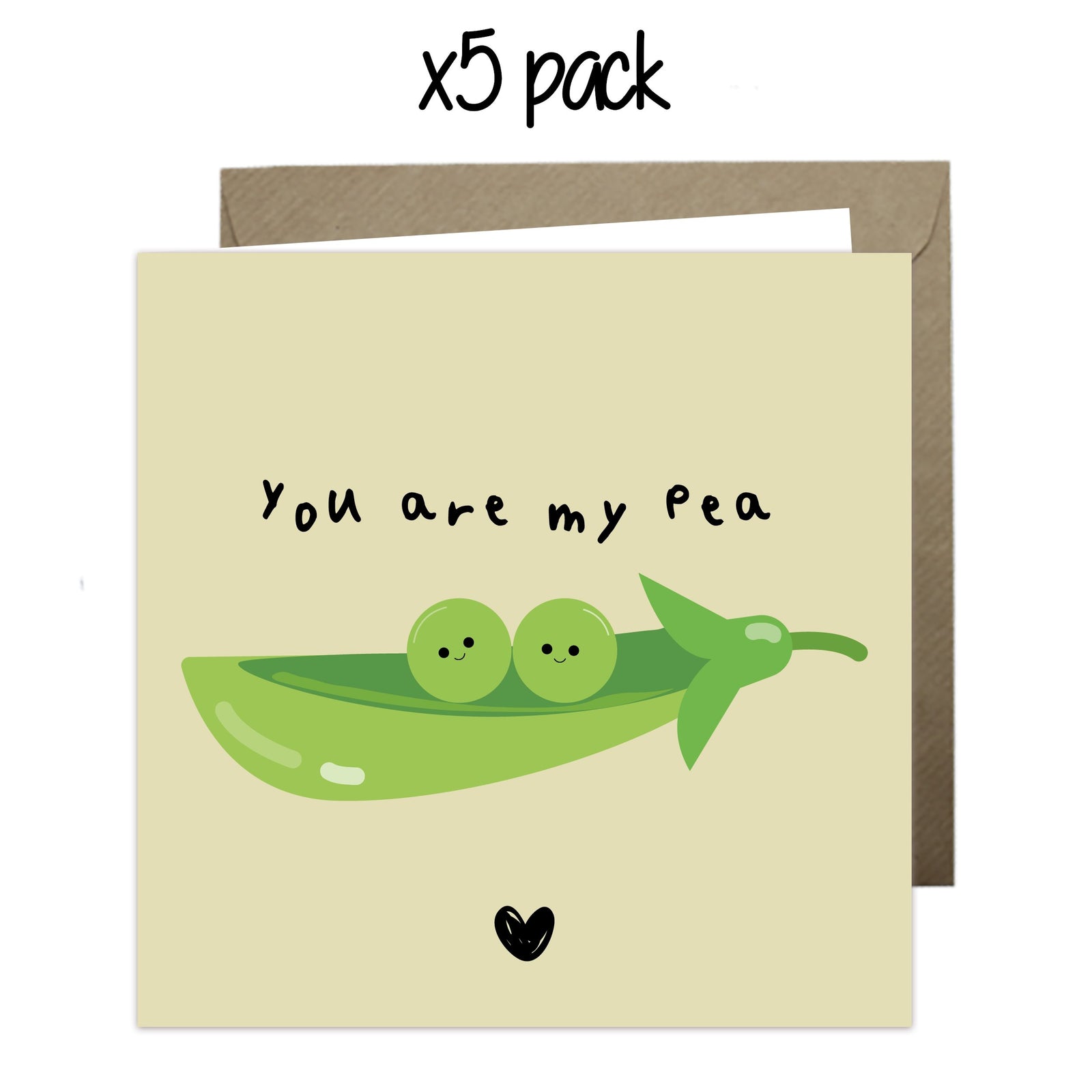 Wholesale - 'You Are My Pea' Just Because Card Greeting Cards Just Because 