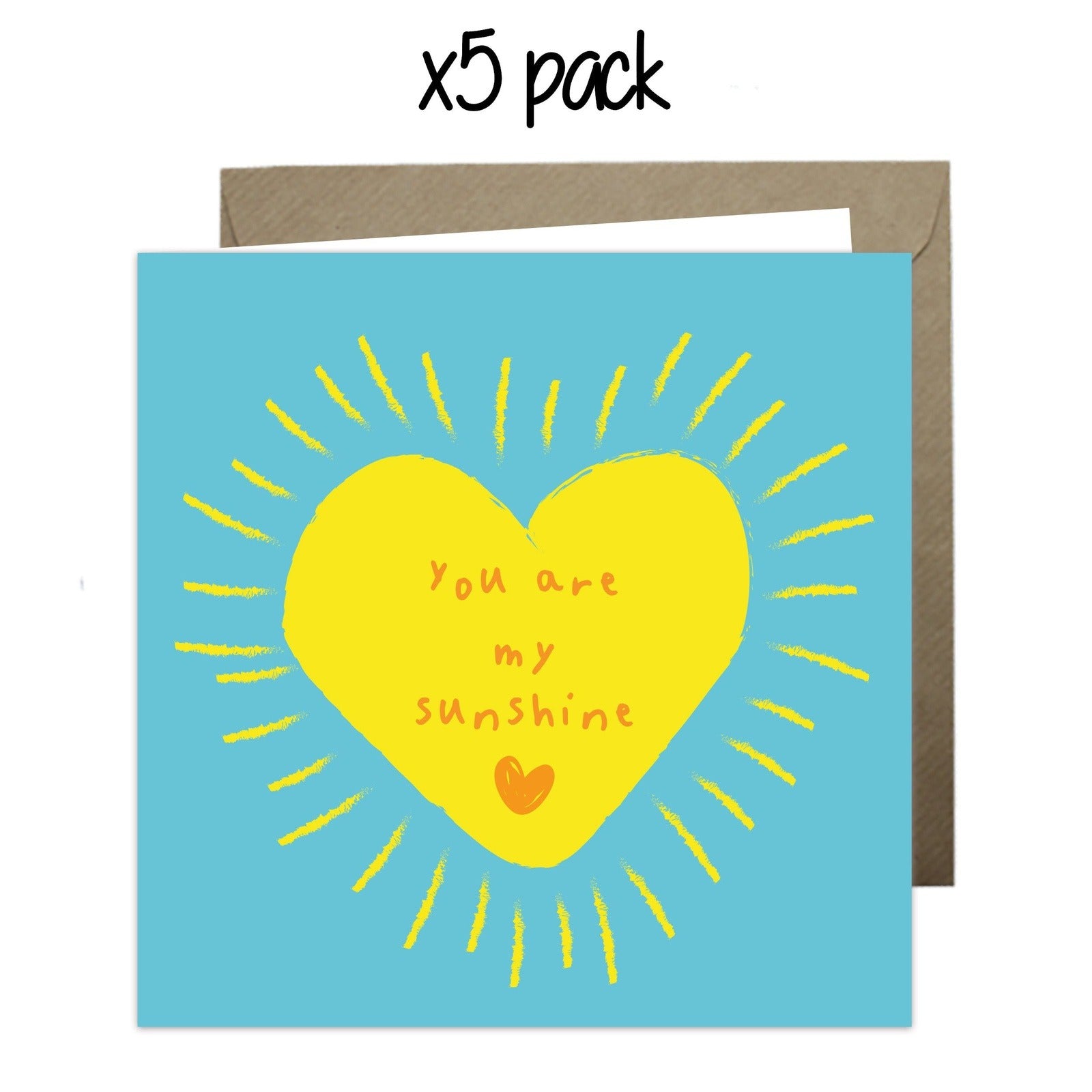 Wholesale - 'You Are My Sunshine' Just Because Card Greeting Cards Just Because 