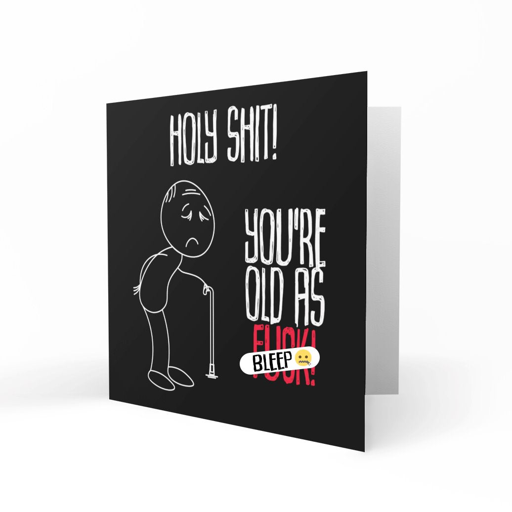 Holy Shit! You're old as F@#K! Chasing Cards 