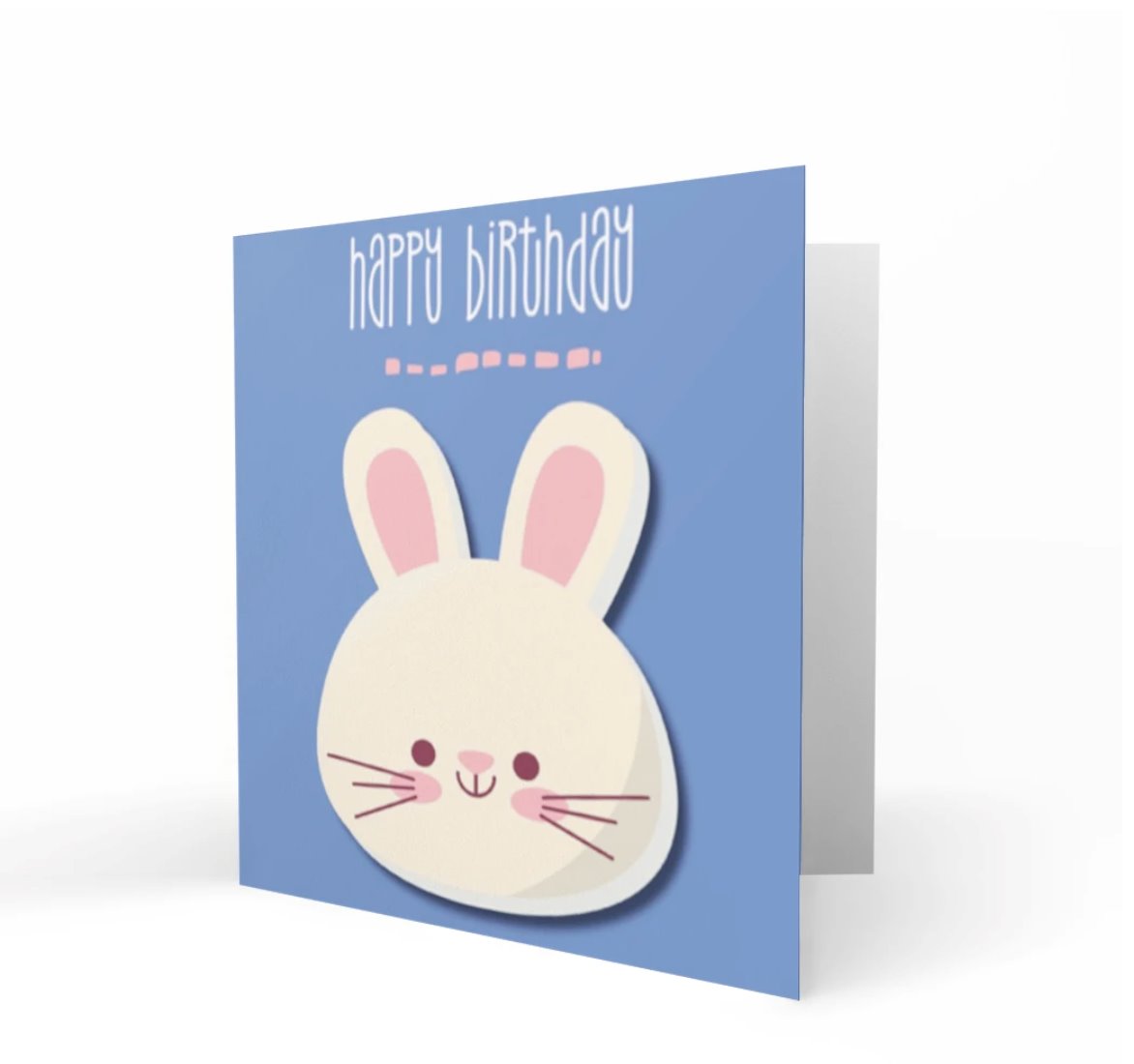 Wholesale - Cutie Rabbit Greeting Cards Dotty Cloud 