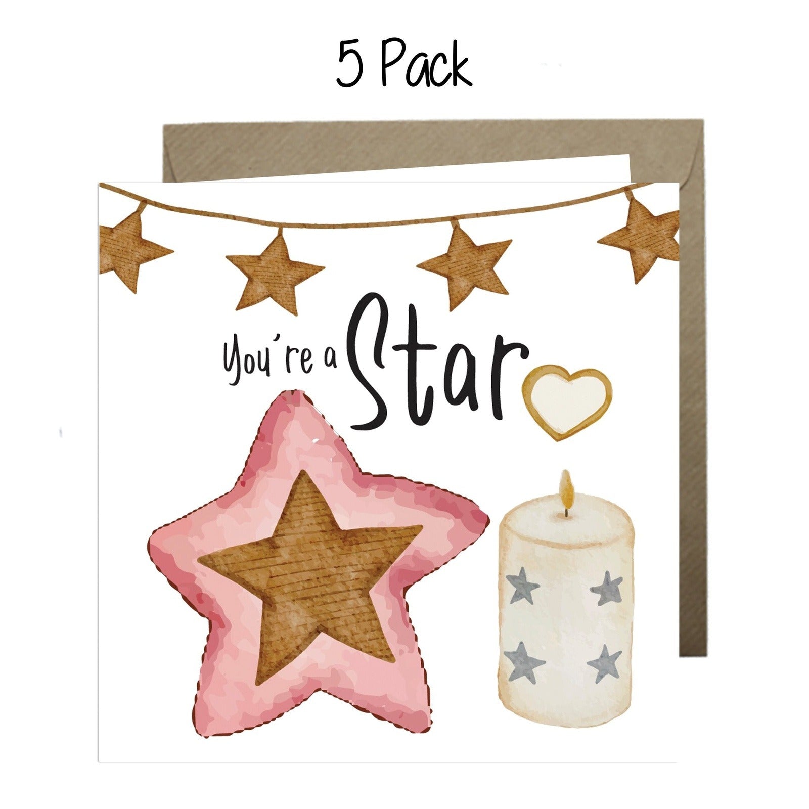 Wholesale - You're A Star Greeting Cards Just Because 