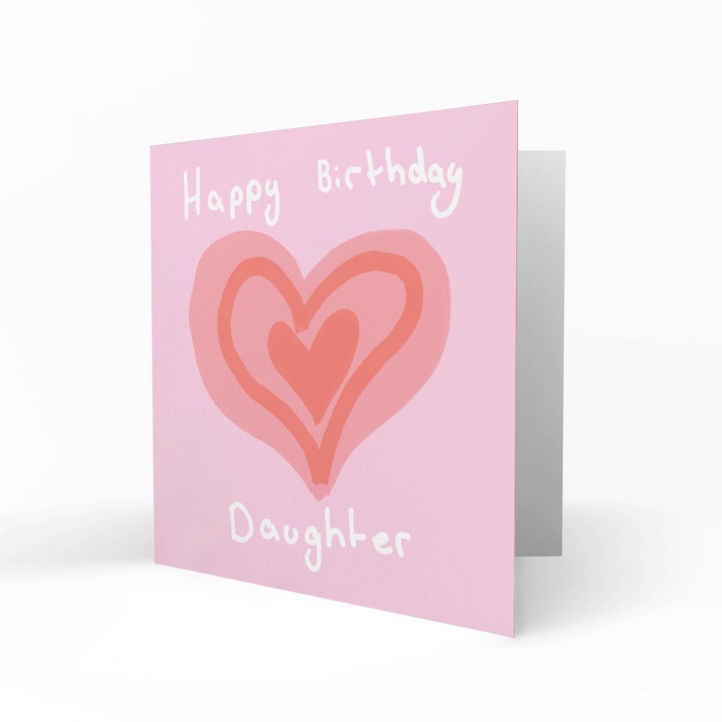 Wholesale - Happy Birthday Daughter Greeting Cards chasing cards 