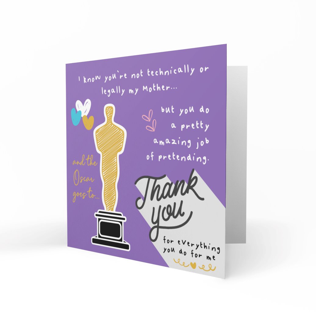 'And The Oscar Goes To - Mother's Day' Greeting Cards Chasing Cards 