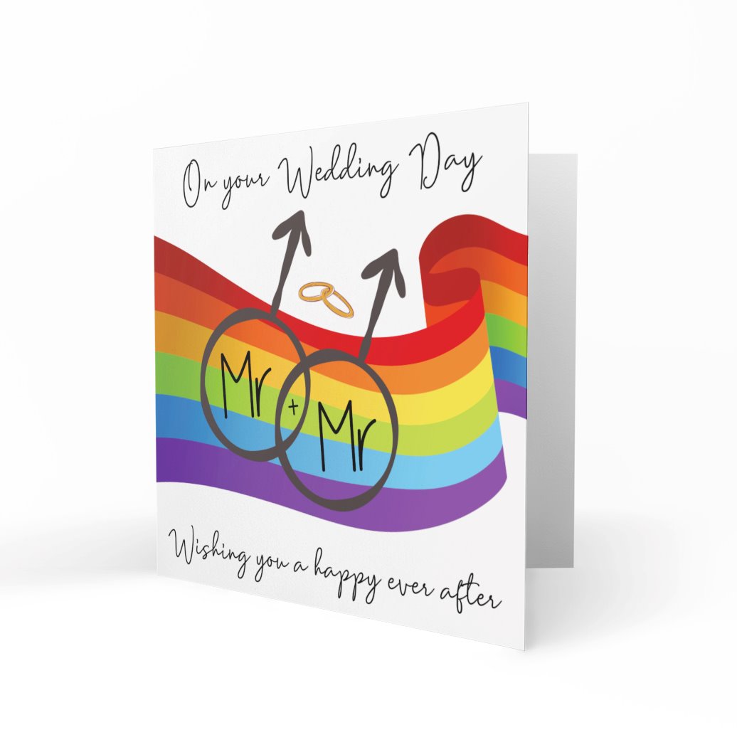 Wholesale - Mr & Mr Happy Ever After Greeting Cards One Love 