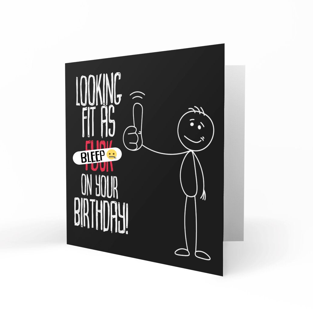 Looking Fit As F@#K on Your Birthday! Chasing Cards 