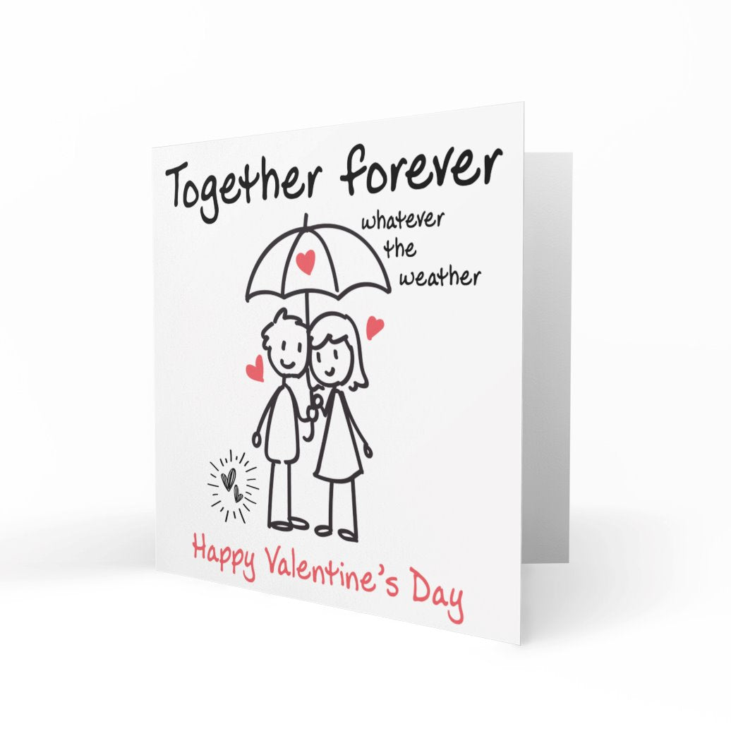 Together Forever Whatever The Weather Greeting Cards Chasing Cards 